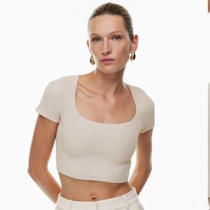 ARITZIA - babaton square neck top